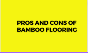 Read more about the article Pros and Cons of Bamboo Flooring