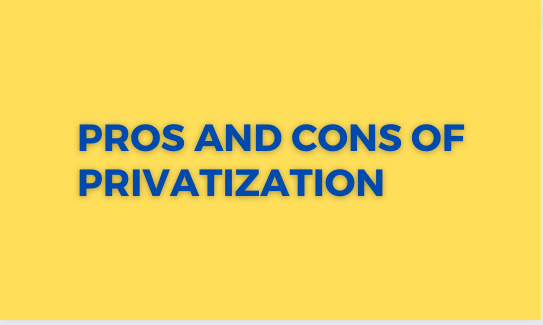 You are currently viewing Pros and Cons of Privatization