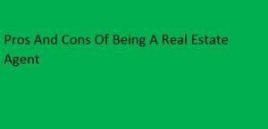 Read more about the article Pros And Cons Of Being A Real Estate Agent